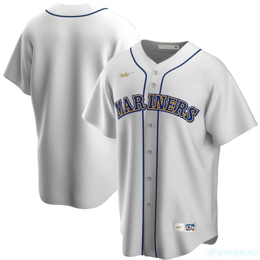 Men's White Home Cooperstown Collection Team Jersey