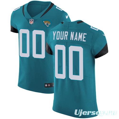 Men's Teal Custom Alternate Game Elite Team Jersey