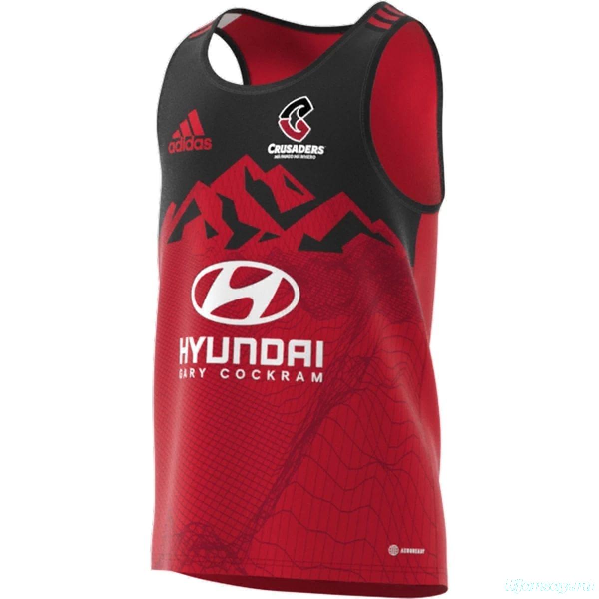 Crusaders 2022 Men's Super Rugby Singlet