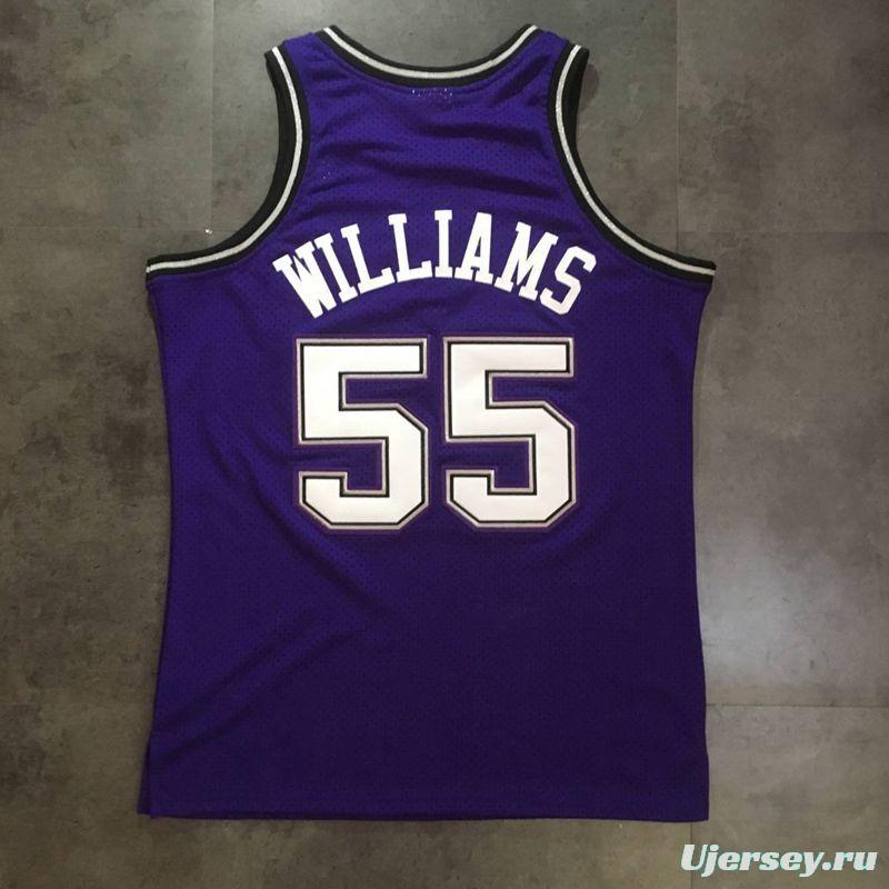 Men's Jason Williams Purple Retro Classic Team Jersey