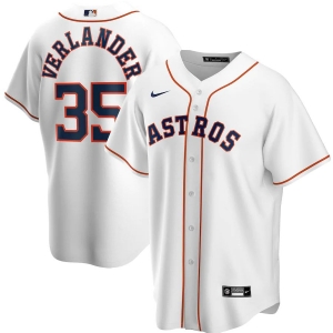 Youth Justin Verlander White Home 2020 Player Team Jersey