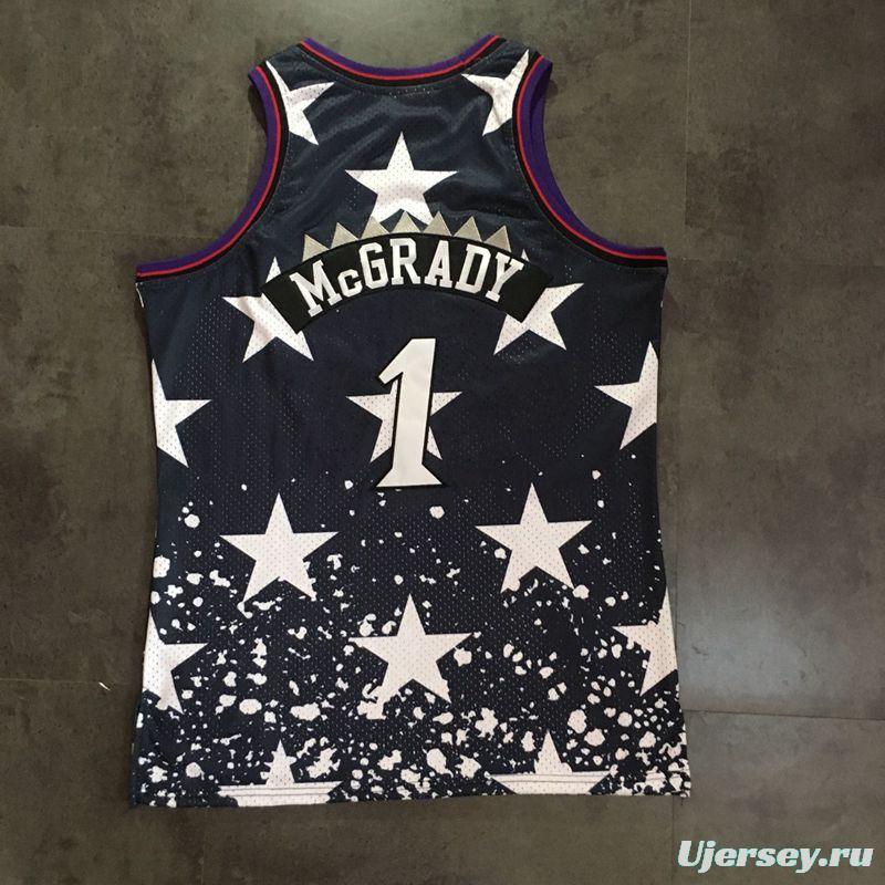 Men's Tracy McGrady Black Retro Classic Team Jersey