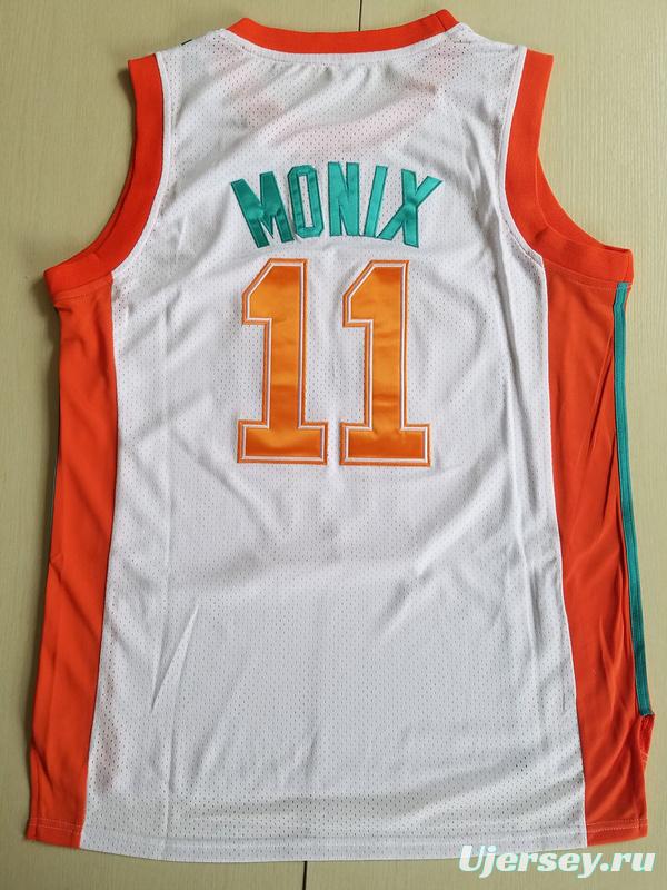 Flint Tropics 11 Ed Monix Basketball Jersey Semi Pro Team