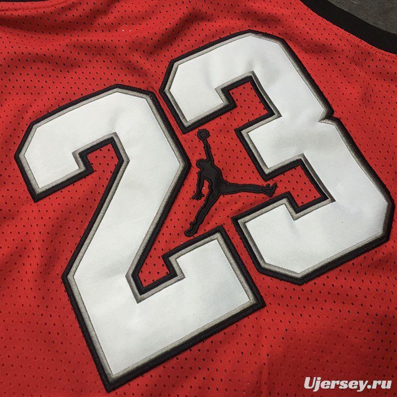 Men's Michael Jordan Red Retro Classic Team Jersey