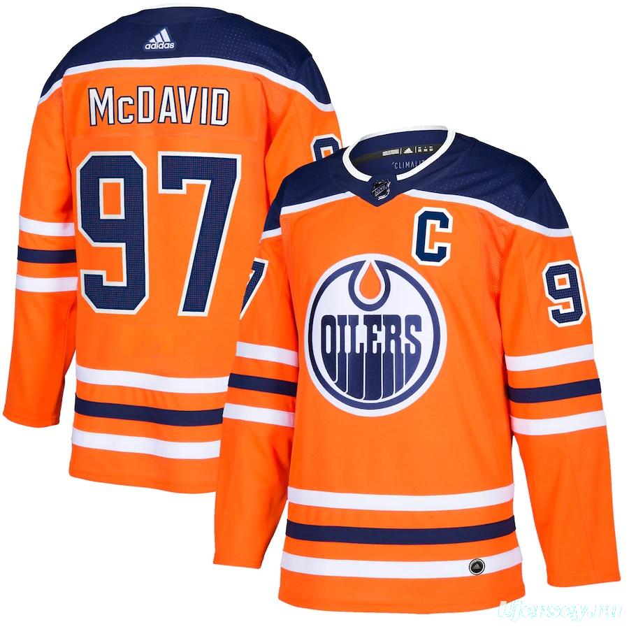 Women's Connor McDavid Orange Player Team Jersey