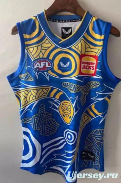 West Coast Eagles 2021 Men's Indigenous Football Guernsey