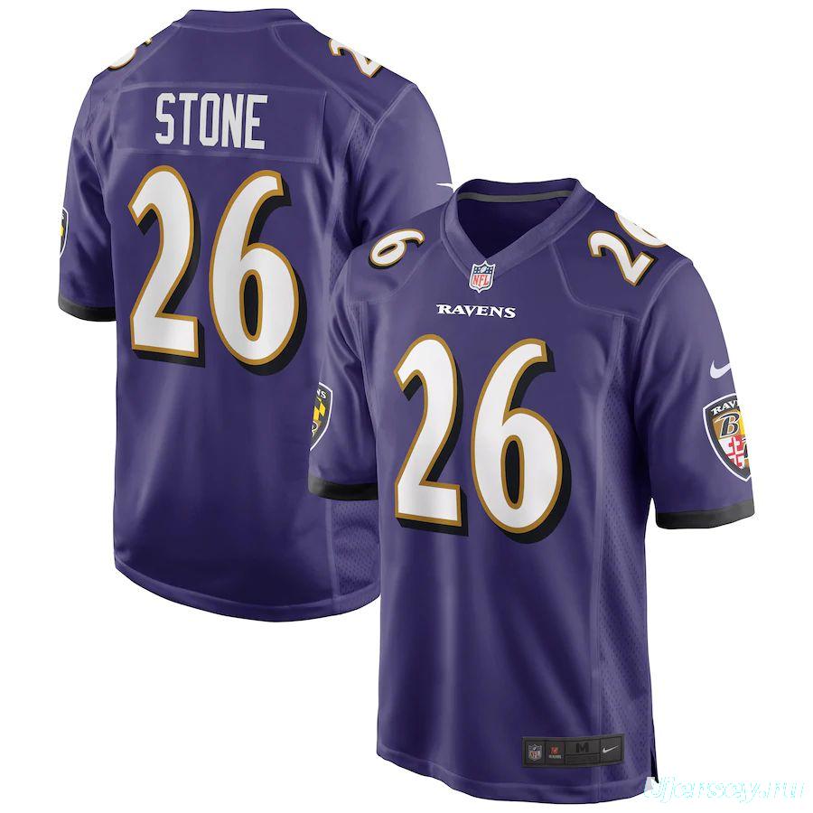 Men's Geno Stone Purple Player Limited Team Jersey