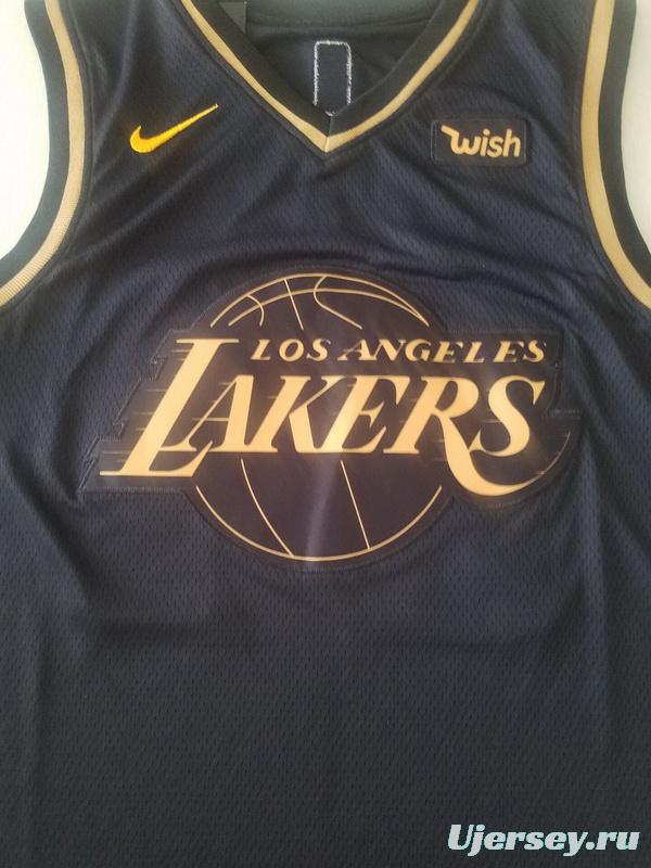 Kobe Bryant 24 Black Golden Edition Jersey