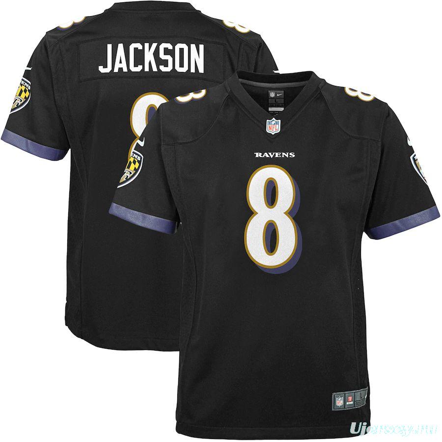 Youth Lamar Jackson Black Player Limited Team Jersey