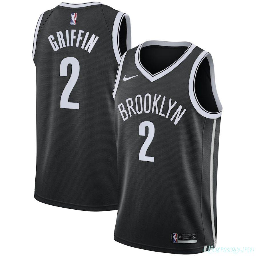 Icon Club Team Jersey - Black - Blake Griffin - Mens