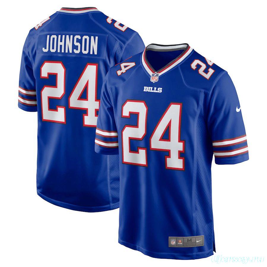 Men's Taron Johnson Royal Player Limited Team Jersey