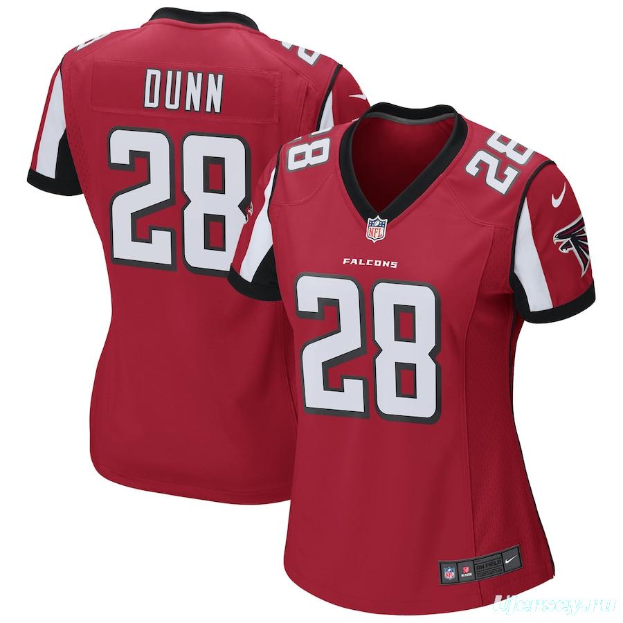 Women's Warrick Dunn Red Retired Player Limited Team Jersey