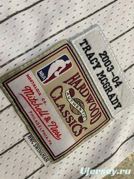 Men's Tracy McGrady White Retro Classic Team Jersey