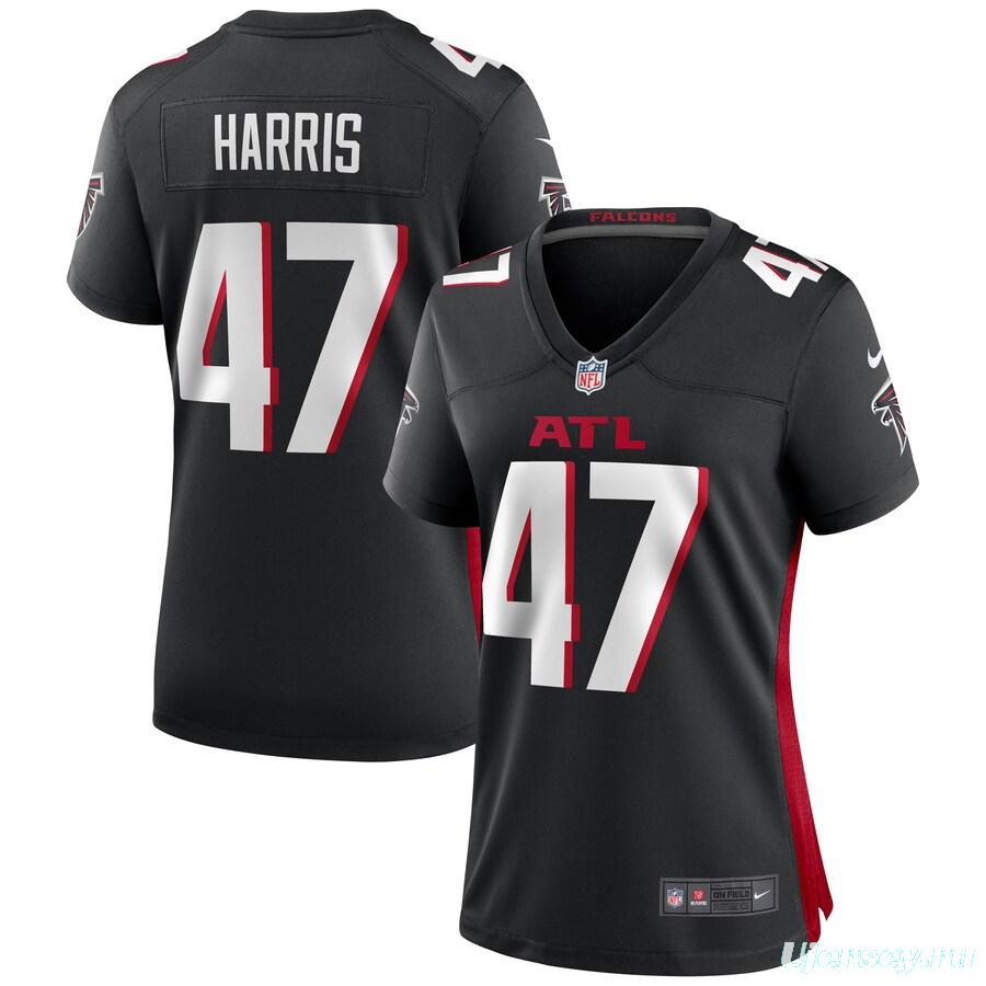 Women's Josh Harris Black Player Limited Team Jersey