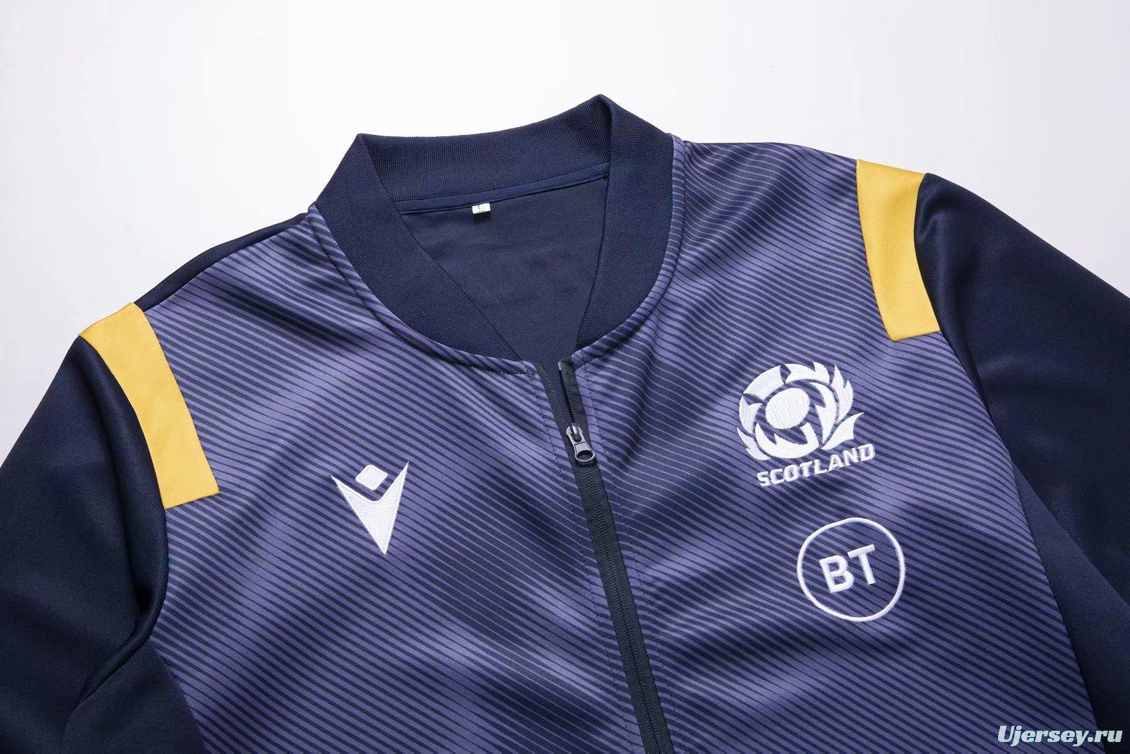 Scotland 2020-2021 Mens Rugby Anthem Jacket