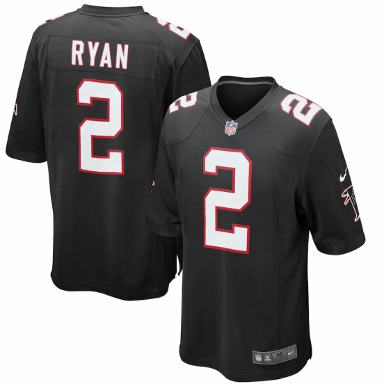 Youth Matt Ryan Black Alternate Player Limited Team Jersey