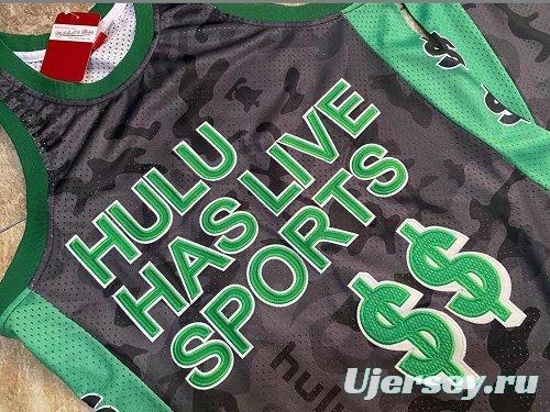 Men's Hulu Mesh Black Retro Classic Team Jersey