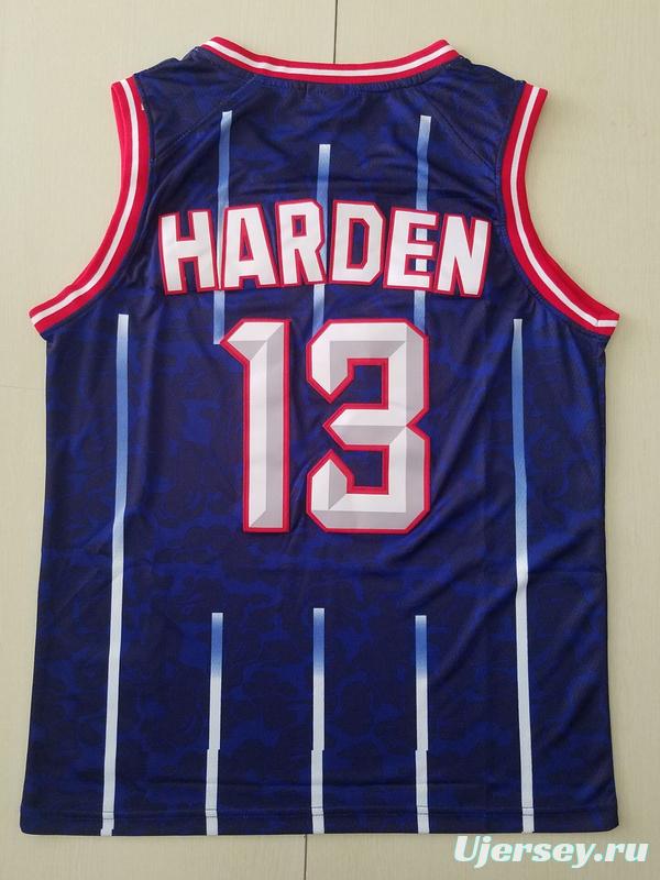 Men's James Harden Fashion Edition Basketball Jersey