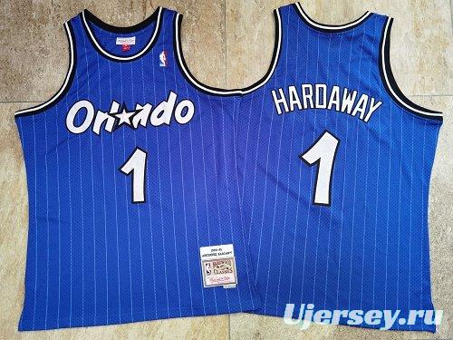 Men's Anfernee Hardaway Blue Retro Classic Team Jersey