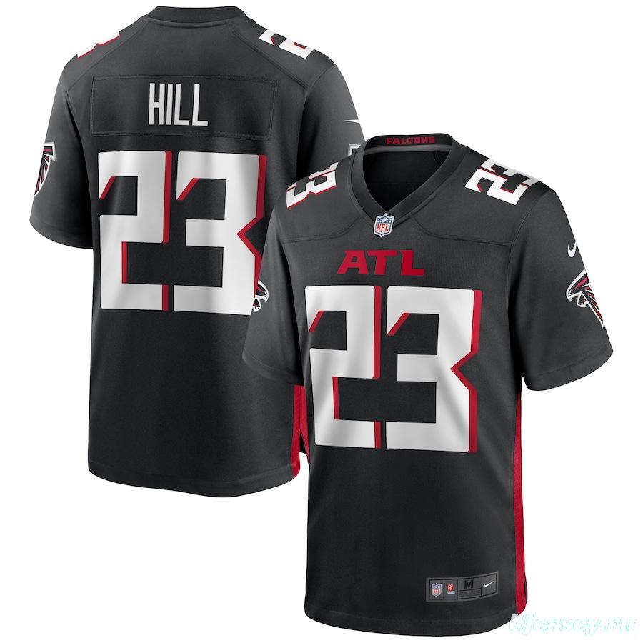 Men's Brian Hill Black Player Limited Team Jersey