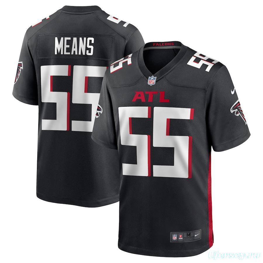 Men's Steven Means Black Player Limited Team Jersey