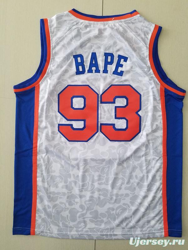 Men's No.93 Fashion Edition Basketball Jersey