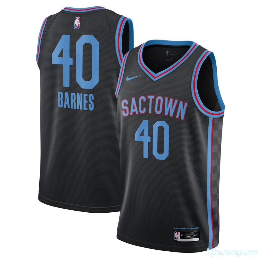 City Edition Club Team Jersey - Black - Harrison Barnes - Youth - 2020