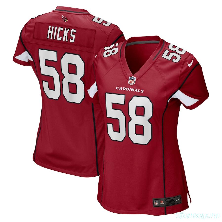 Women's Jordan Hicks Cardinal Player Limited Team Jersey