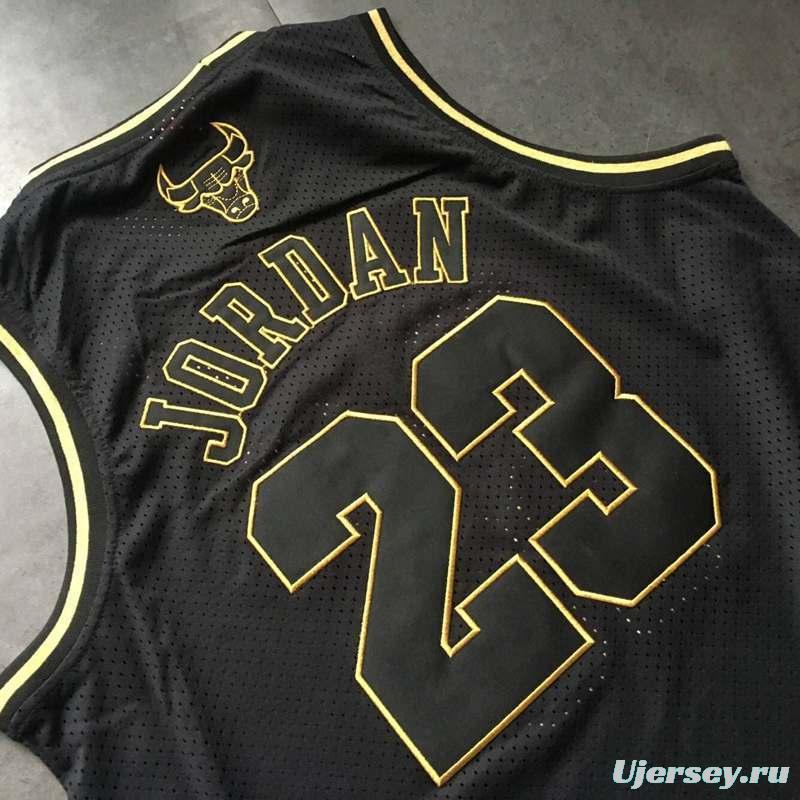 Men's Michael Jordan Black Retro Classic Team Jersey