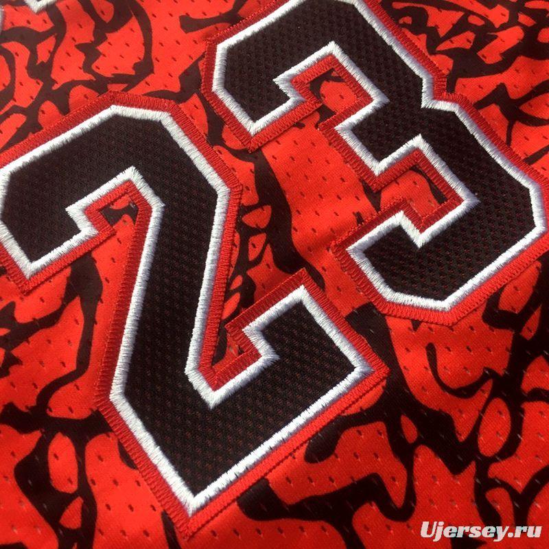 Men's Michael Jordan Red Retro Classic Team Jersey