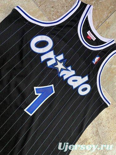 Men's Anfernee Hardaway Black Retro Classic Team Jersey