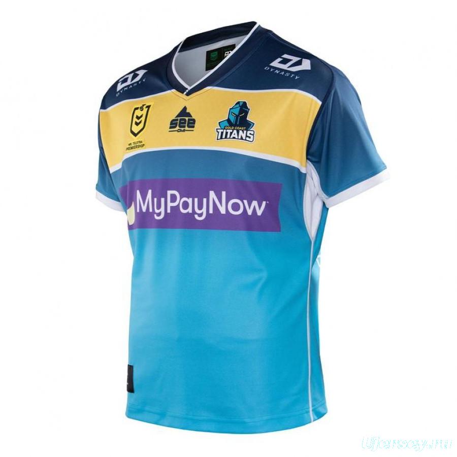 Gold Coast Titans 2022 Men's Home Rugby Jersey