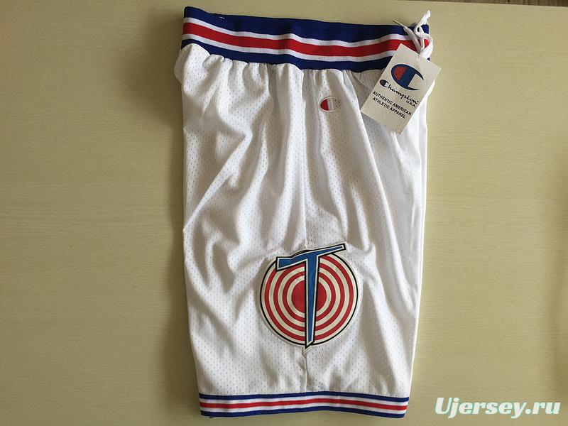 Movie Edition White Basketball Shorts