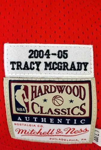 Men's Tracy McGrady Red Retro Classic Team Jersey