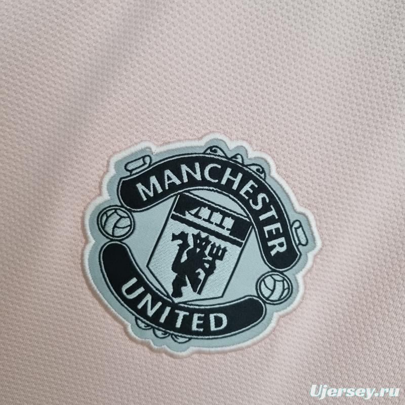 Retro Manchester United 18/19 away Soccer Jersey