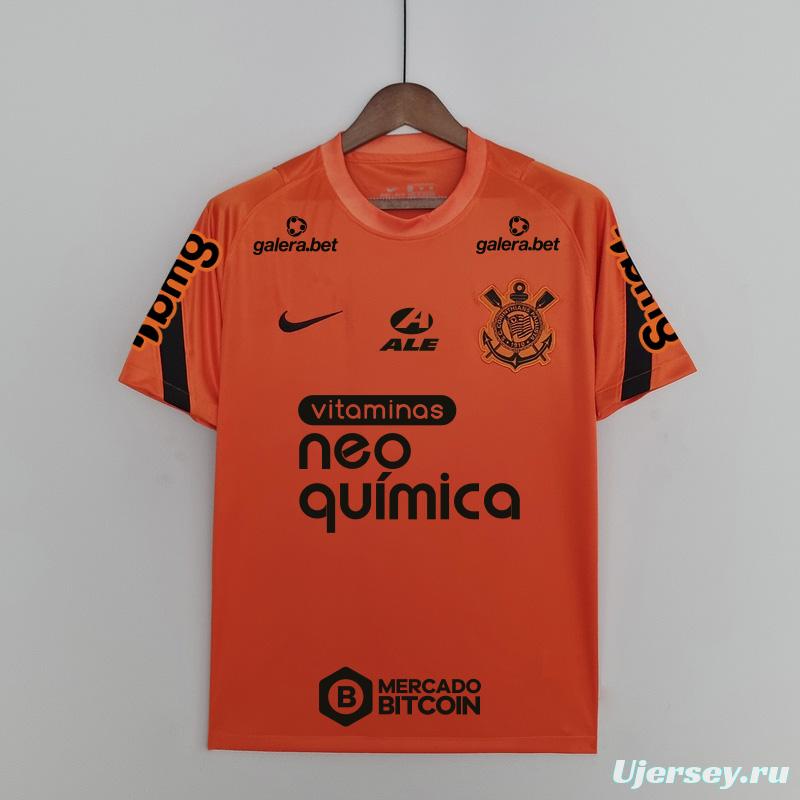 22/23 All Sponsors Corinthians Pre-match Training Orange