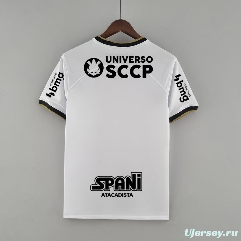 22/23 All Sponsors Corinthians Home Soccer Jersey