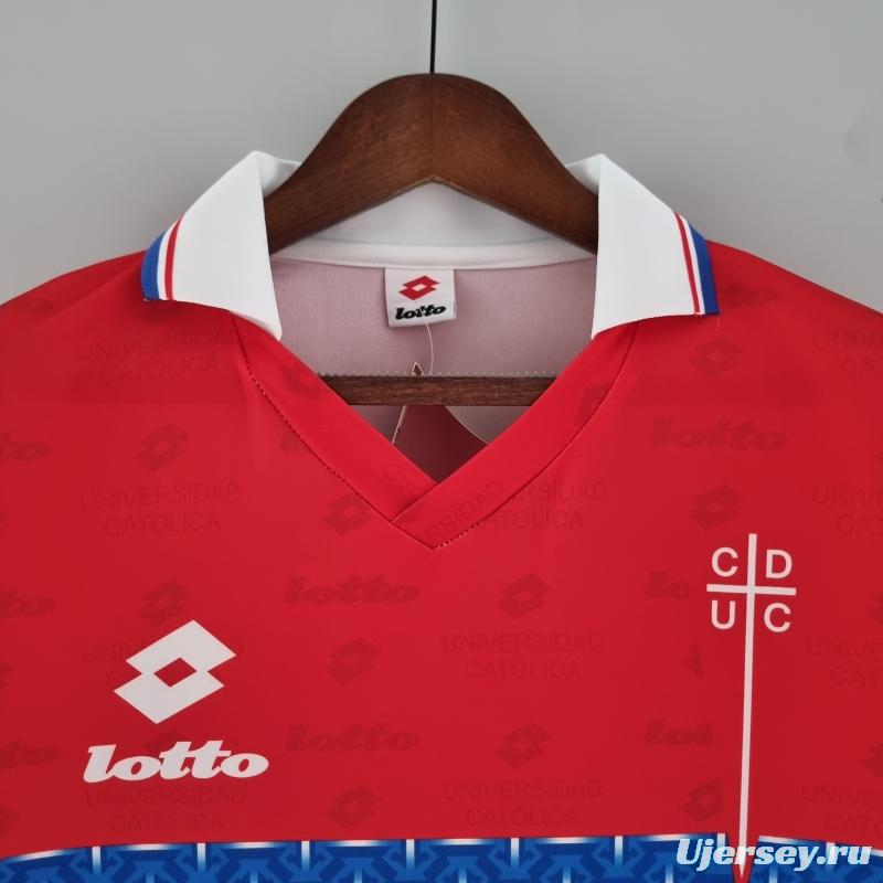 Retro 1996 Deportivo Universidad Católica Third Away Soccer Jersey