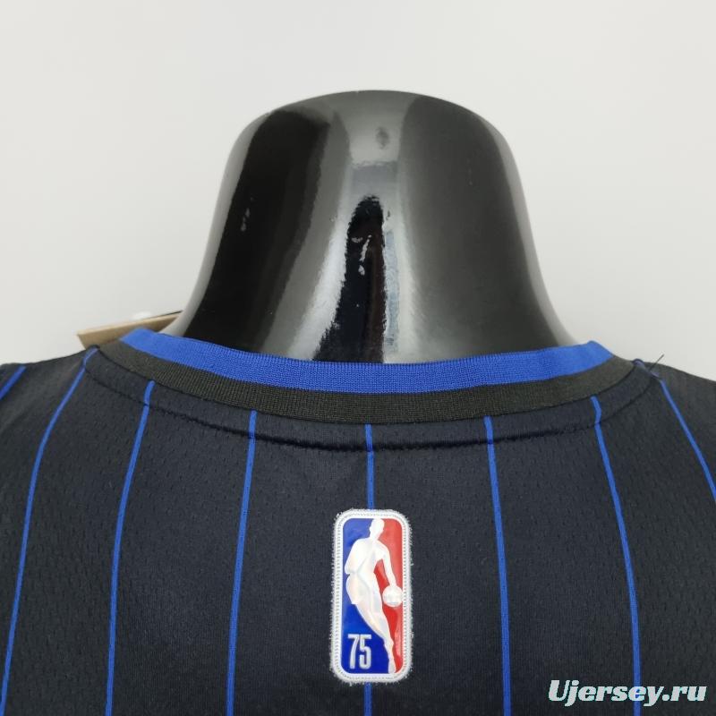 75th Anniversary Anthony#50 Orlando Magic Black NBA Jersey