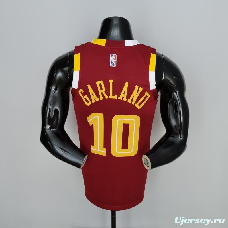 2022 Cleveland Cavaliers GARLAND#10 Urban Edition Red NBA Jersey