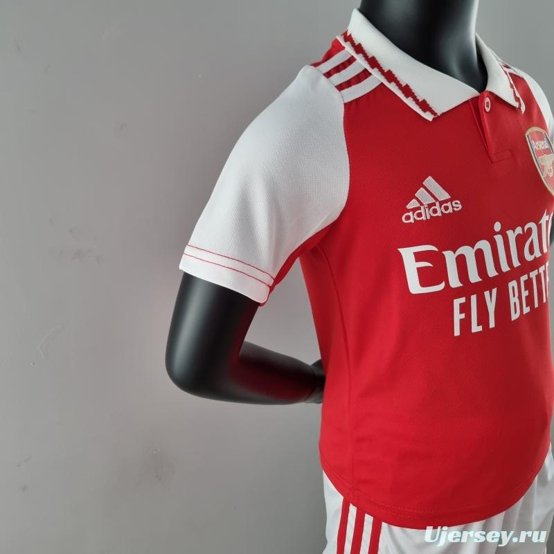 22/23 Arsenal Home Kids SIZS:16-28 Soccer Jersey