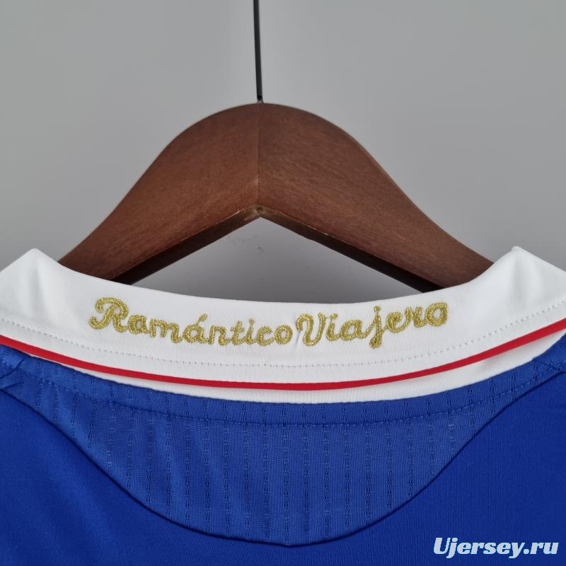 Retro 2011 Long Sleeve Universidad De Chile Home Soccer Jersey