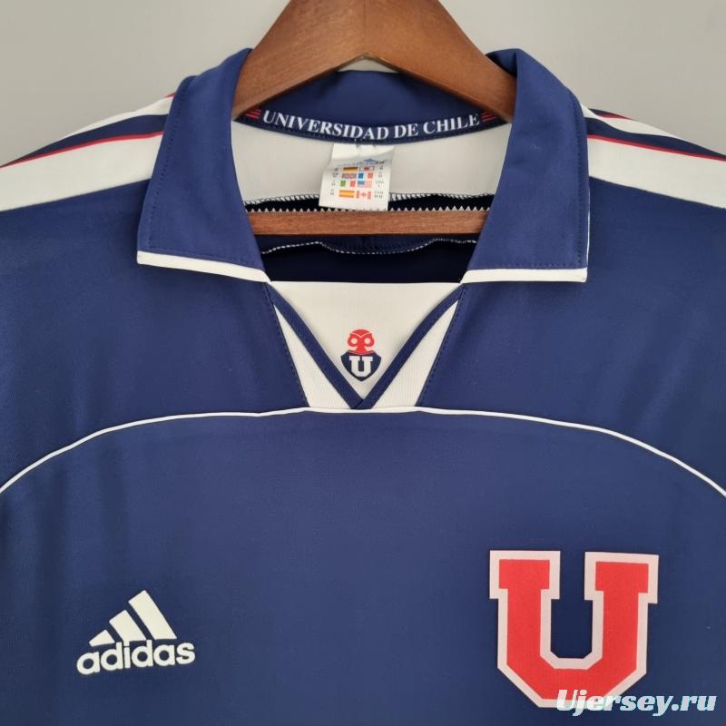 Retro Universidad De Chile 00/01 Home Soccer Jersey