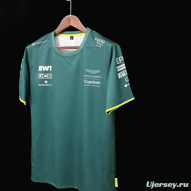 F1 Aston Martin Green