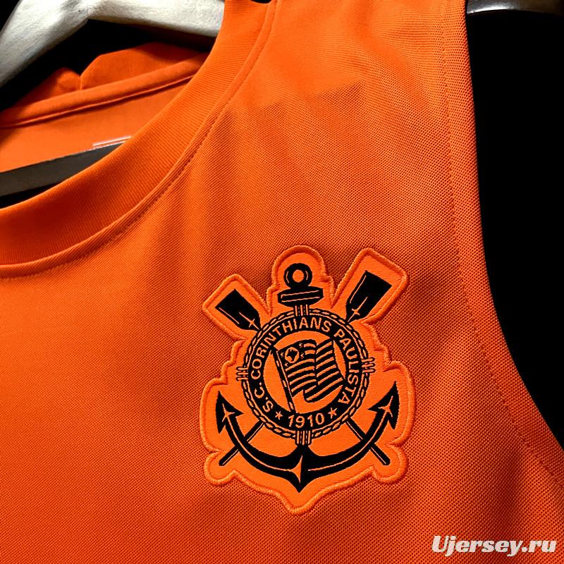 22/23 Corinthians Pre-match Training Orange Vest 