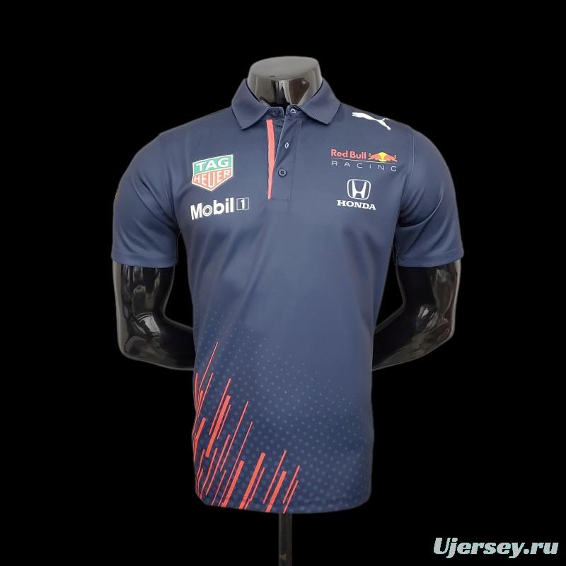 F1 Formula One Racing Suit; Honda Red Bull Racing Suit POLO Sapphire 