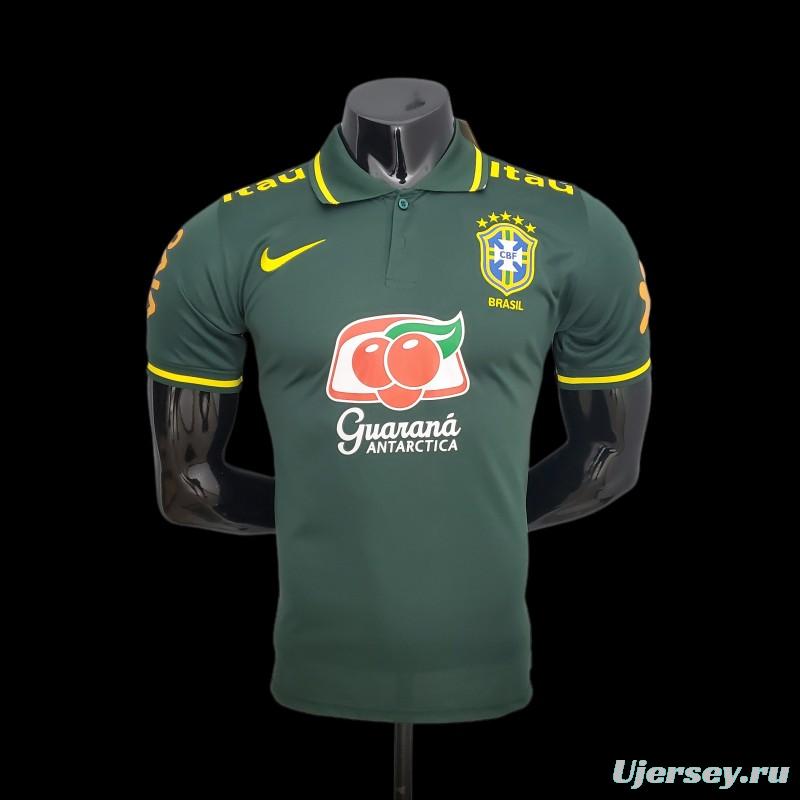 2022 POLO Brazil Pre-match Dark Green