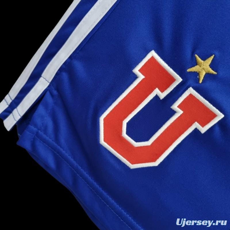 22/23 Universidad De Chile Home Shorts 