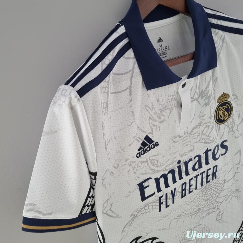 22/23 Real Madrid Chinese Dragon White