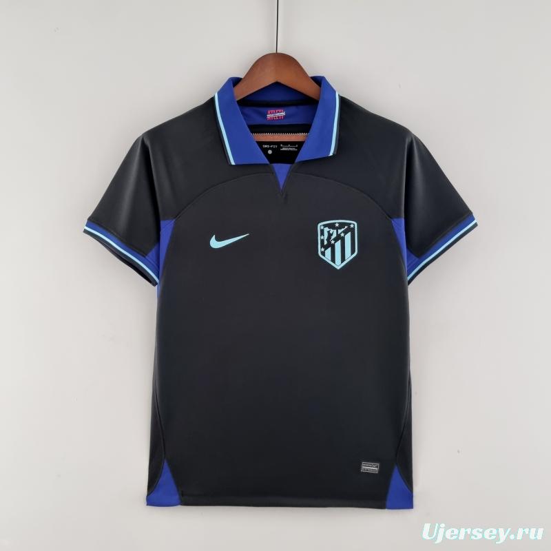 22/23 Atletico Madrid Away  Soccer Jersey